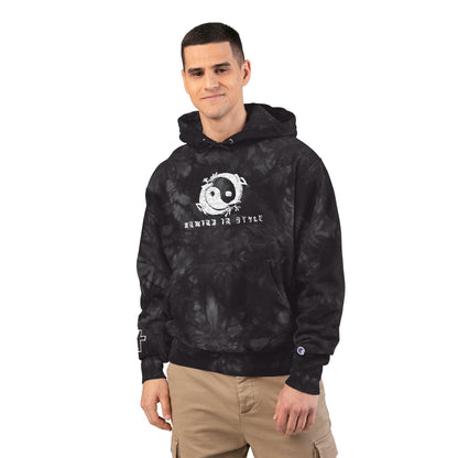 Retreat Champion Tie-Dye Hoodie (Embroidery)