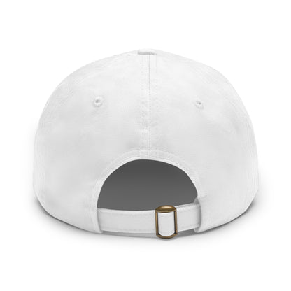 Upscale Retreat Dad Hat with Leather Patch