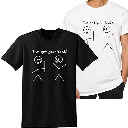 Men's printed short sleeves