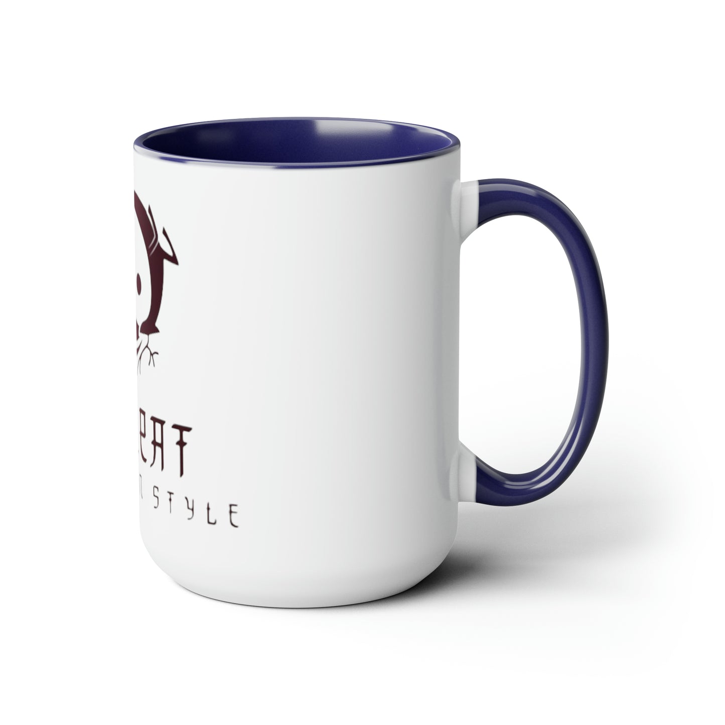Retreat Two-Tone Coffee Mugs, 15oz