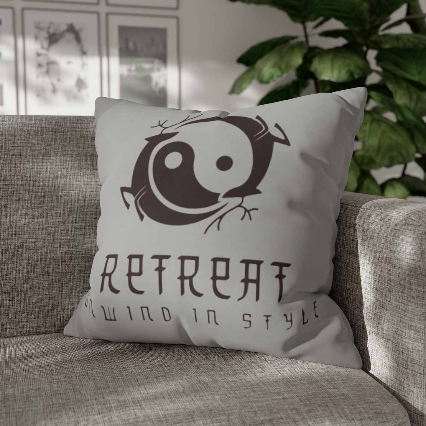 Retreat Spun Polyester Pillowcase