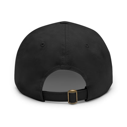 Upscale Retreat Dad Hat with Leather Patch