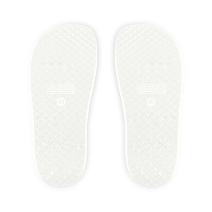 Women's PU Slide Sandals Branded Retreat