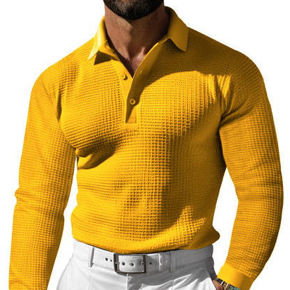 Summer Men's Lapel Polo Shirt