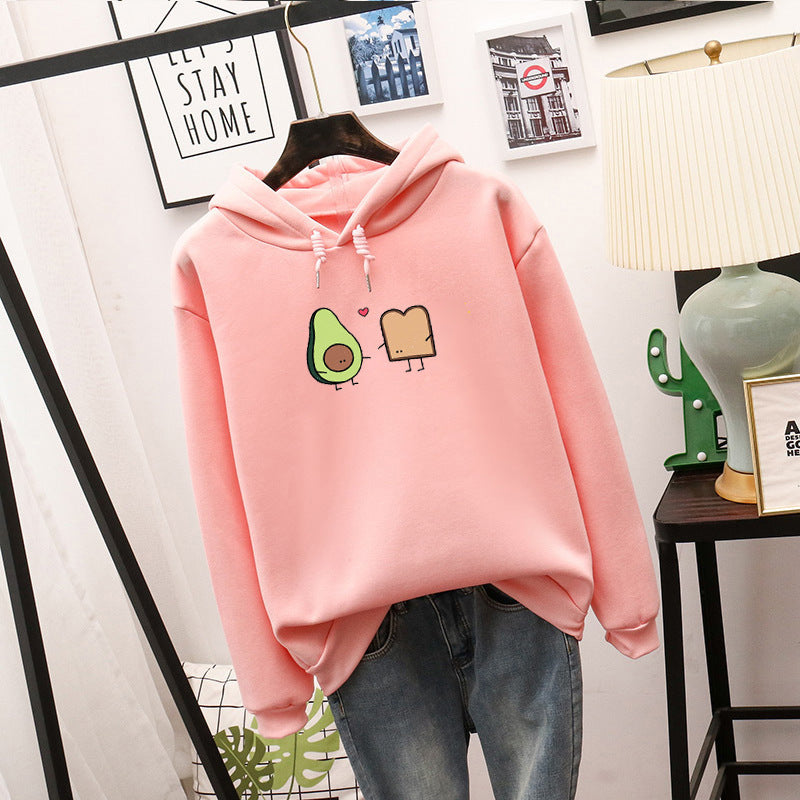 Avocado and bread hoodie