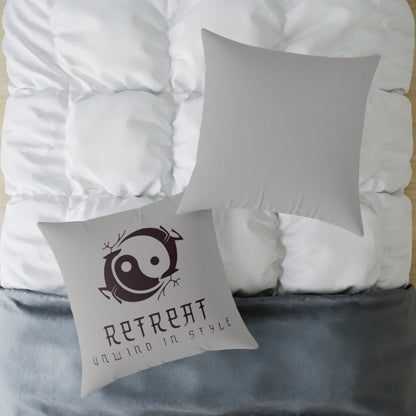 Retreat Spun Polyester Pillow