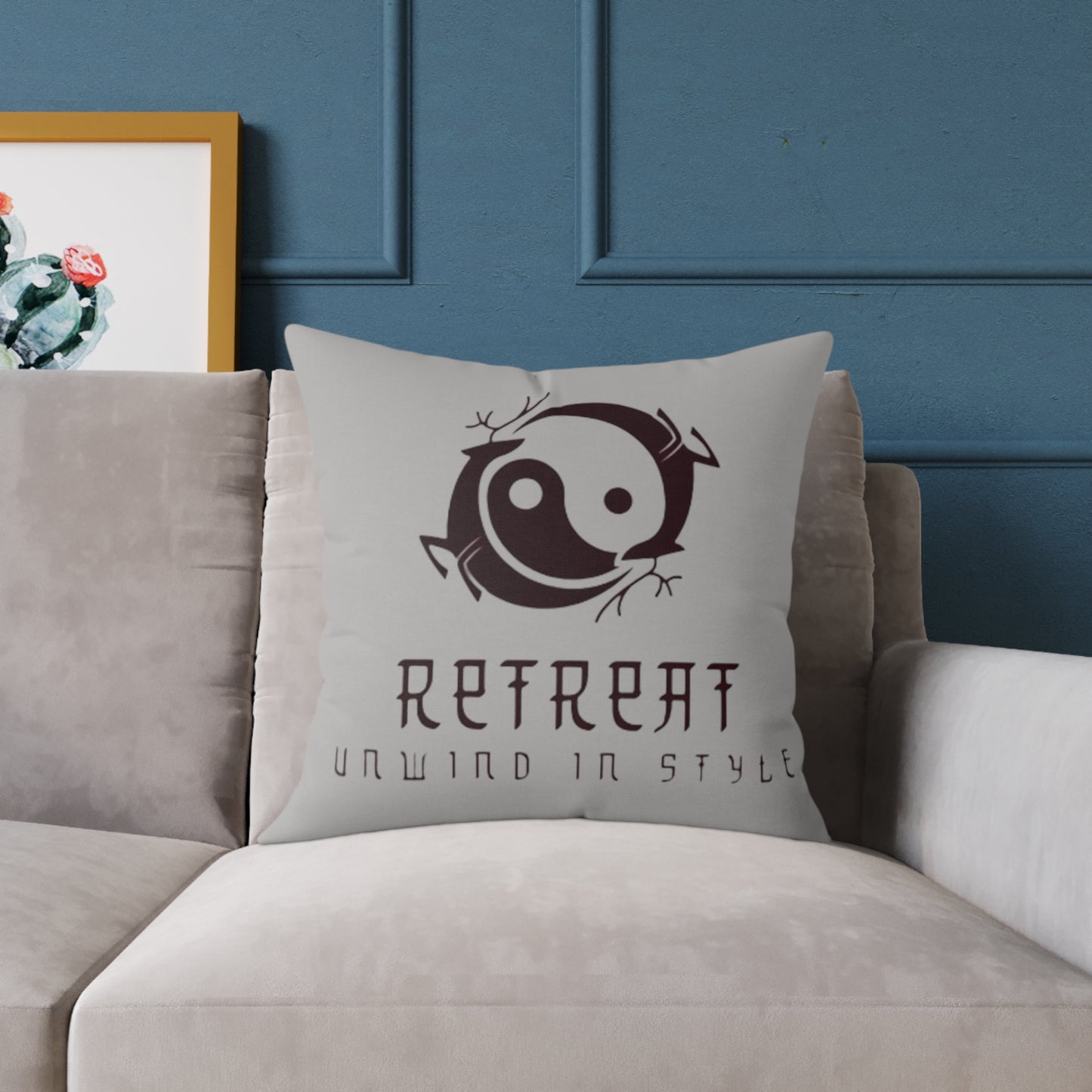 Retreat Spun Polyester Pillow