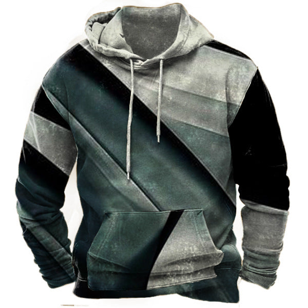 3D Hoodie Digital Print Men's Trend Hoodie