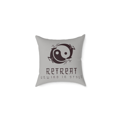 Retreat Spun Polyester Pillow