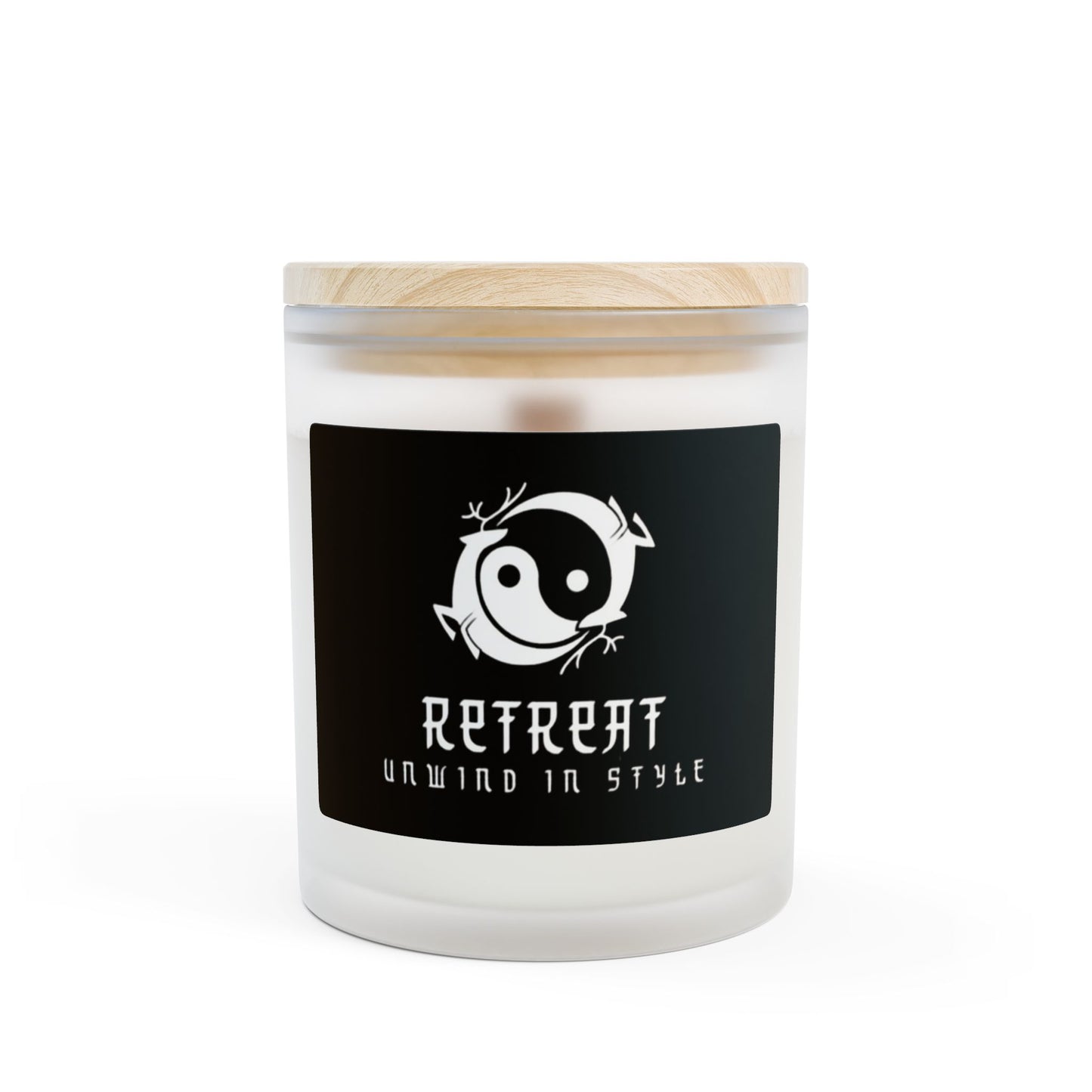Retreat Frosted Glass Candle