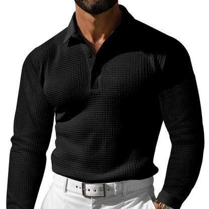Summer Men's Lapel Polo Shirt