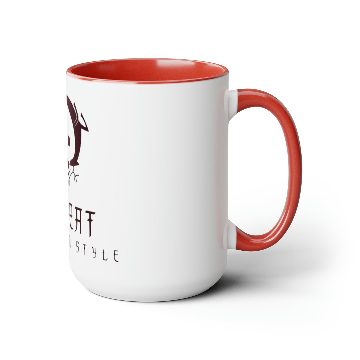 Retreat Two-Tone Coffee Mugs, 15oz