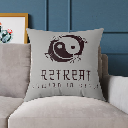 Retreat Spun Polyester Pillow