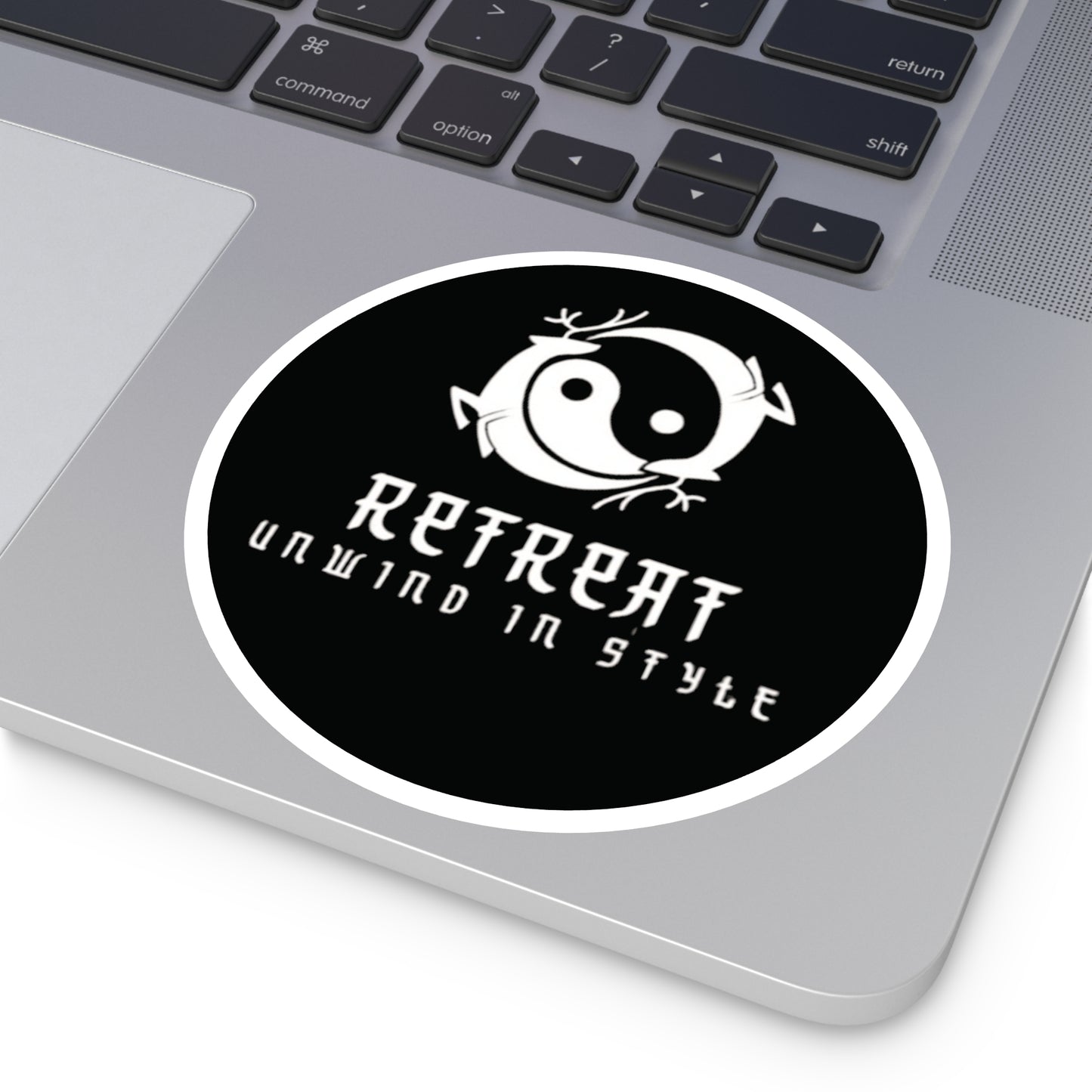 Round Stickers, Indoor\Outdoor Retreat