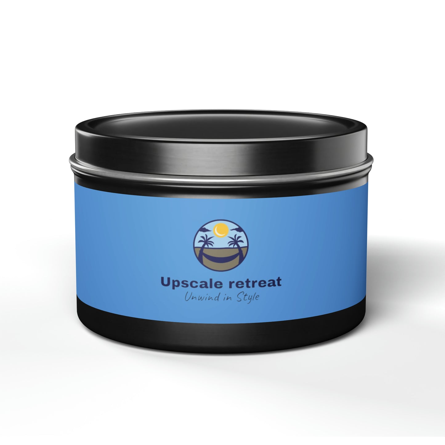 Upscale Retreat Tin Candles