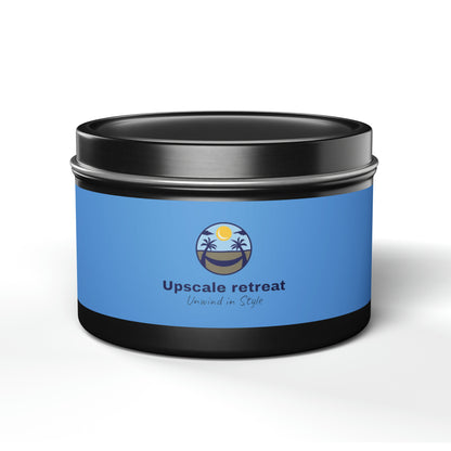 Upscale Retreat Tin Candles