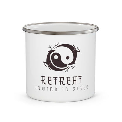 Retreat Enamel Camping Mug