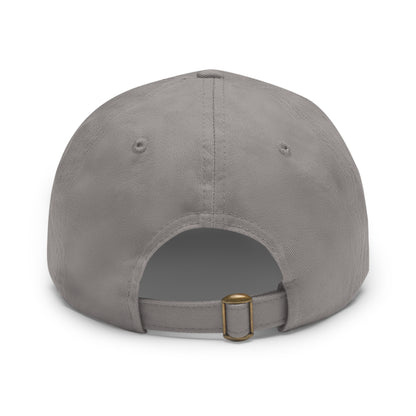 Upscale Retreat Dad Hat with Leather Patch