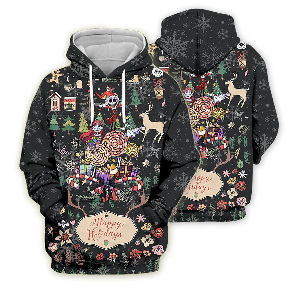 Christmas digital print Hoodie