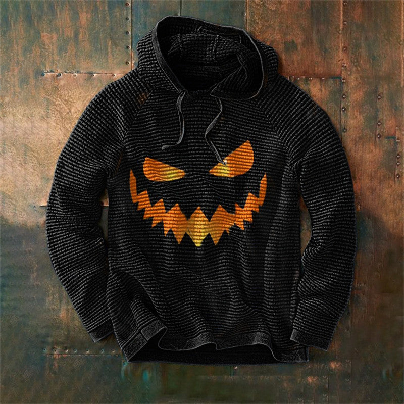 Pumpkin Digital Printed Christmas Hoodie