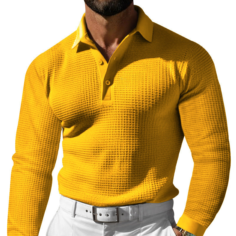 Summer Men's Lapel Polo Shirt