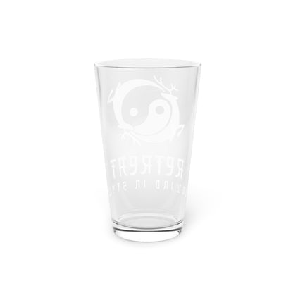 Retreat Pint Glass, 16oz