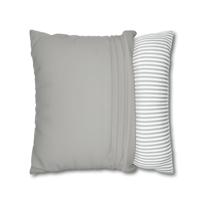 Retreat Faux Suede Square Pillow Case