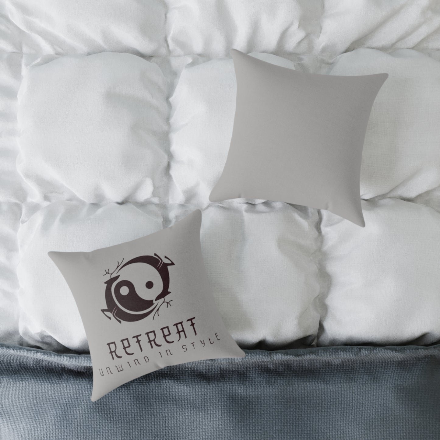 Retreat Spun Polyester Pillow