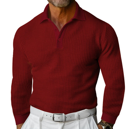 Summer Men's Lapel Polo Shirt