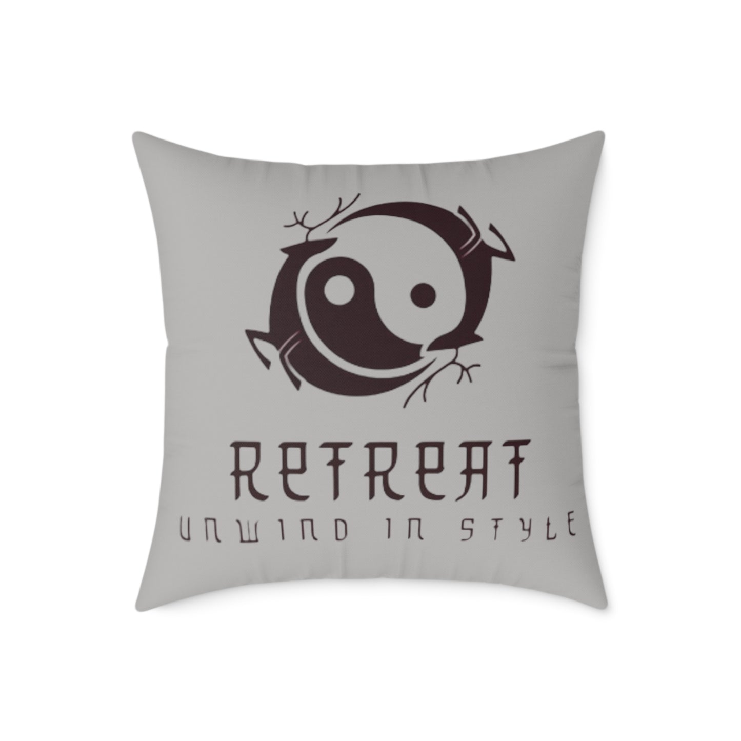 Retreat Spun Polyester Pillow