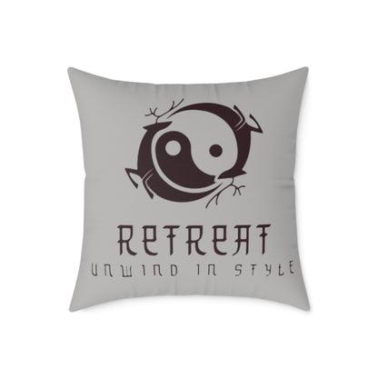 Retreat Spun Polyester Pillow