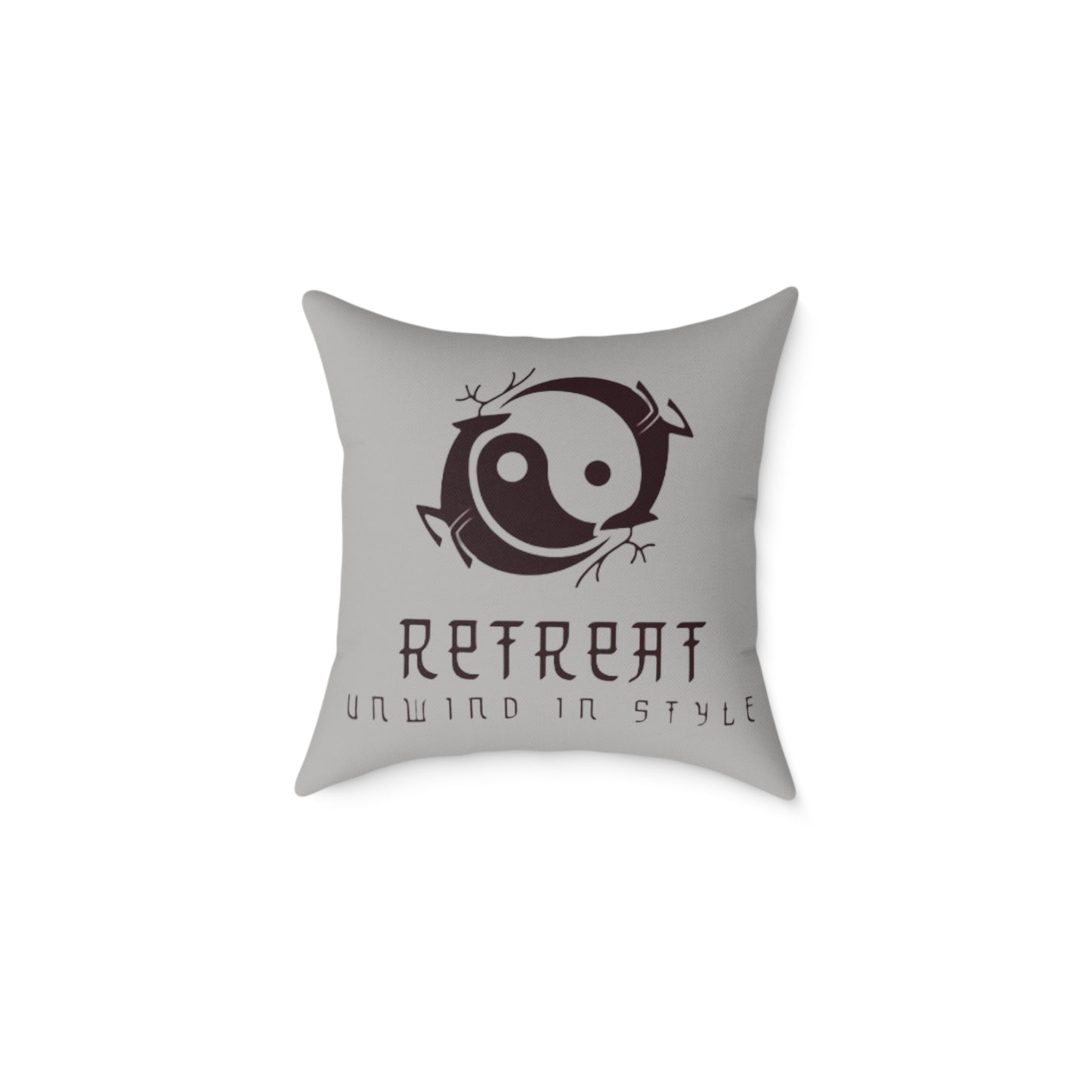 Retreat Spun Polyester Pillow