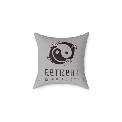 Retreat Spun Polyester Pillow