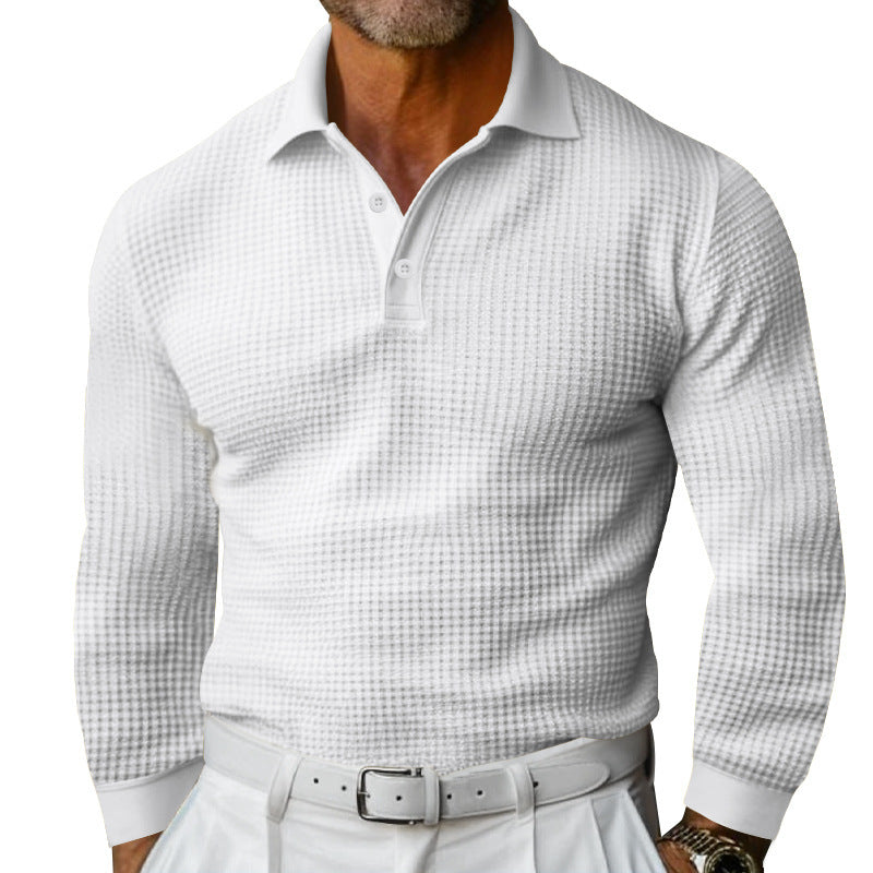 Summer Men's Lapel Polo Shirt