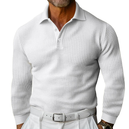 Summer Men's Lapel Polo Shirt