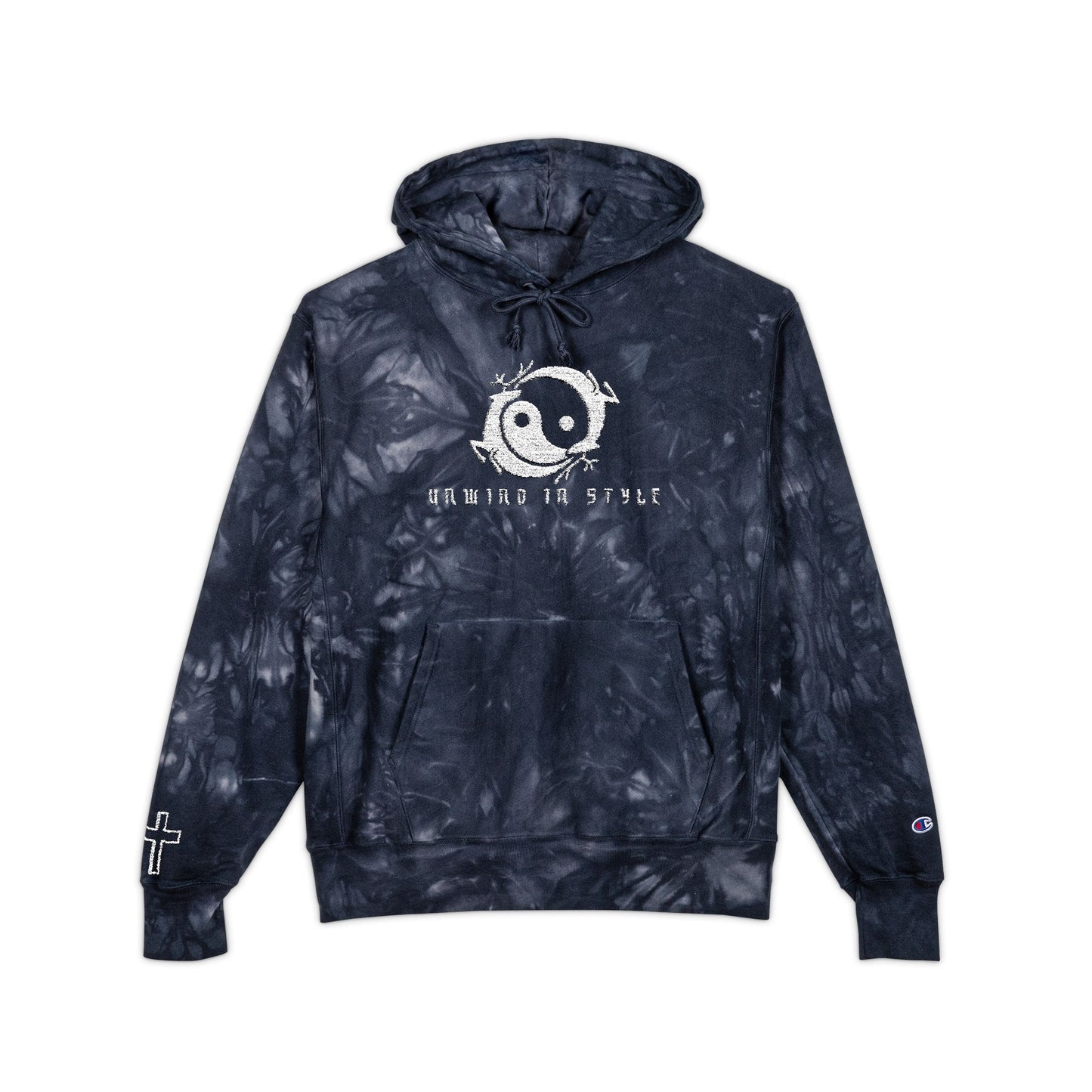 Retreat Champion Tie-Dye Hoodie (Embroidery)