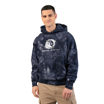 Retreat Champion Tie-Dye Hoodie (Embroidery)