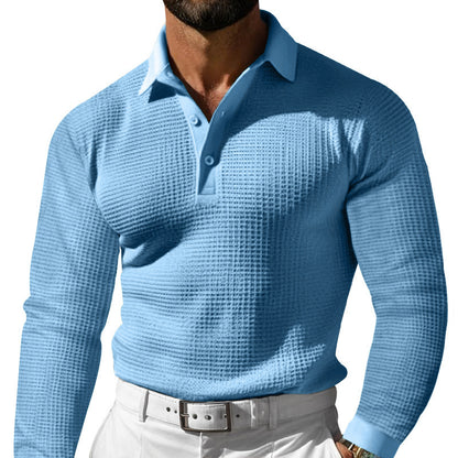 Summer Men's Lapel Polo Shirt