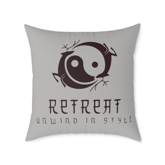 Retreat Spun Polyester Pillow