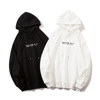 Butterfly print hoodie