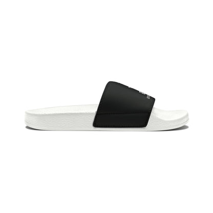 Women's PU Slide Sandals Branded Retreat