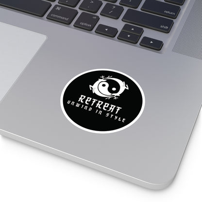 Round Stickers, Indoor\Outdoor Retreat