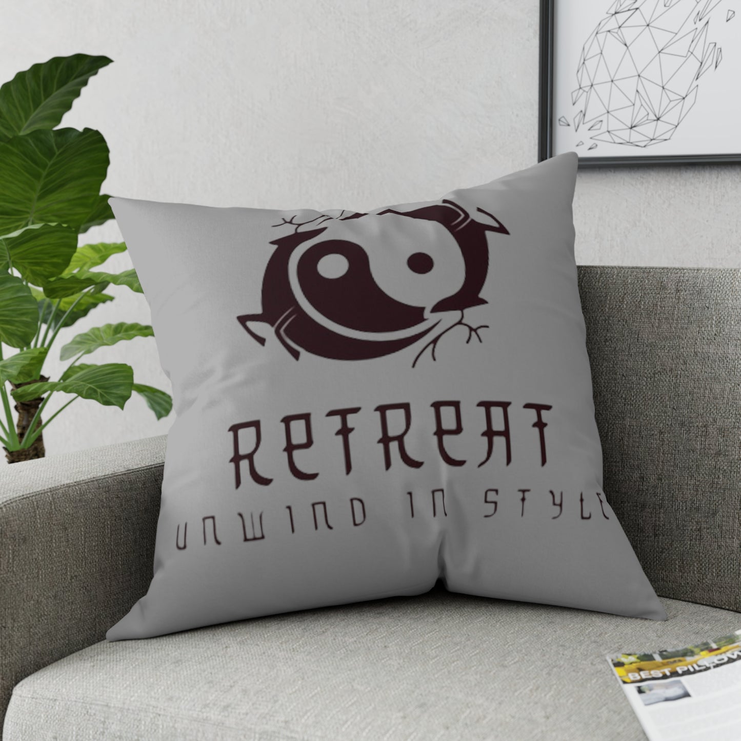 Retreat Broadcloth Pillow