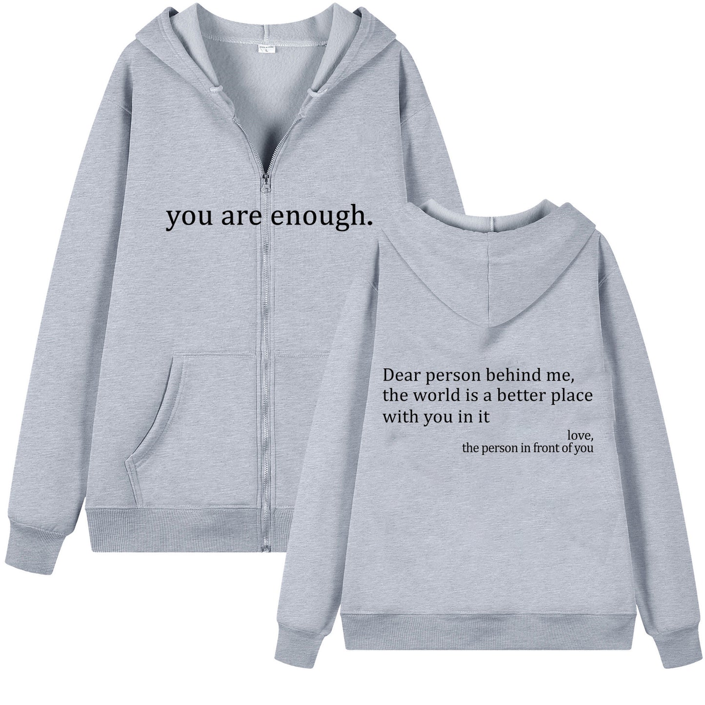 Retreat hoodie you are enough!