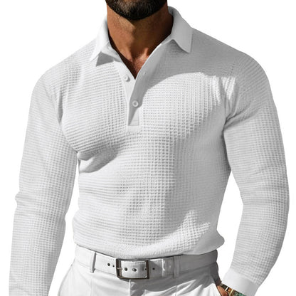 Summer Men's Lapel Polo Shirt