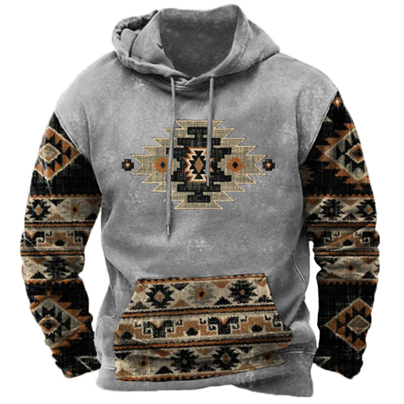 3D Hoodie Digital Print Men's Trend Hoodie