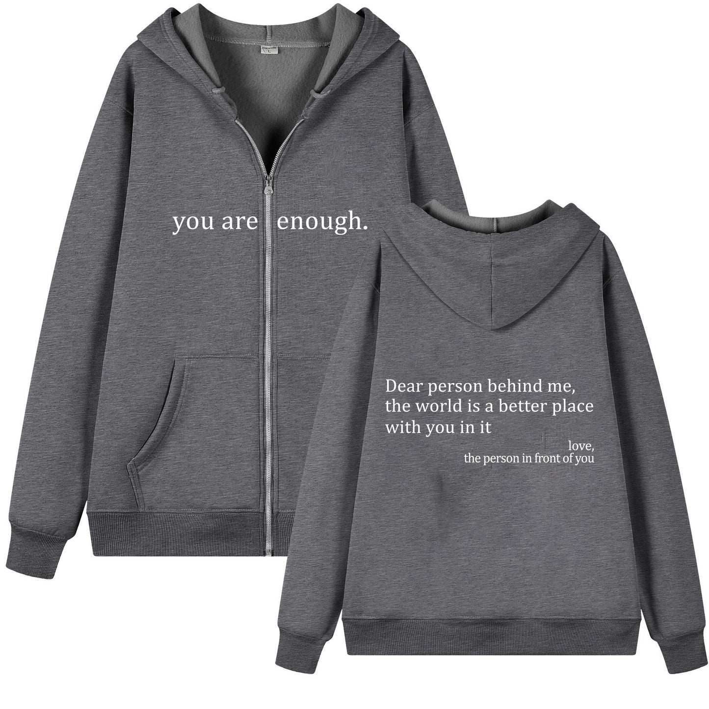 Retreat hoodie you are enough!