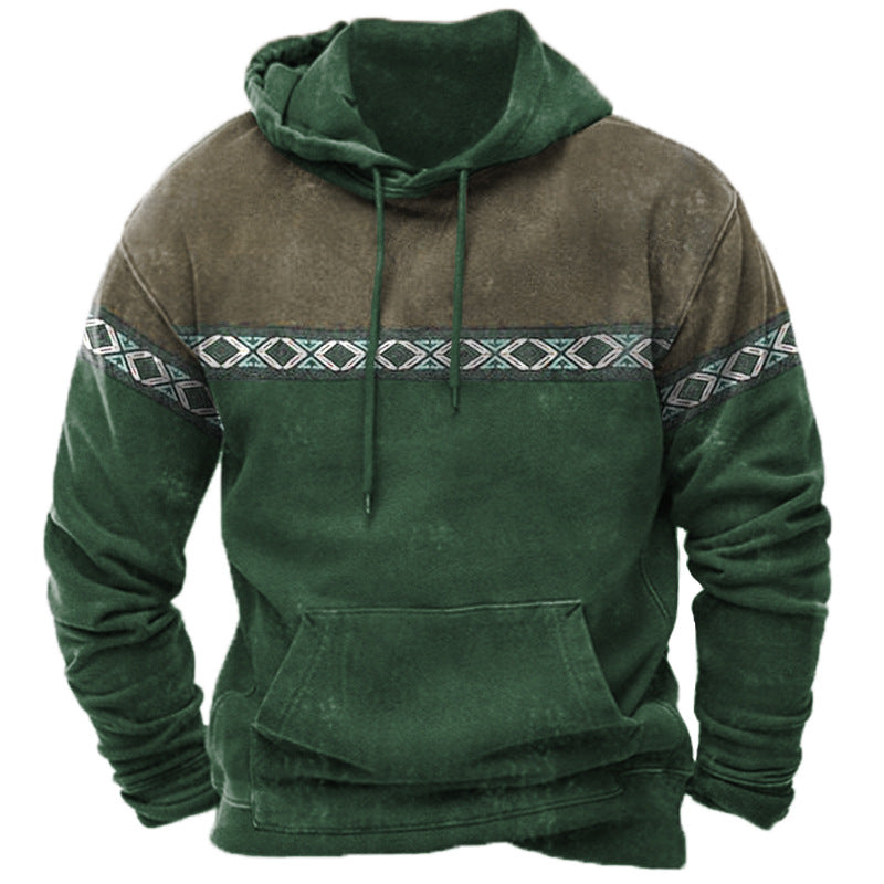 3D Hoodie Digital Print Men's Trend Hoodie