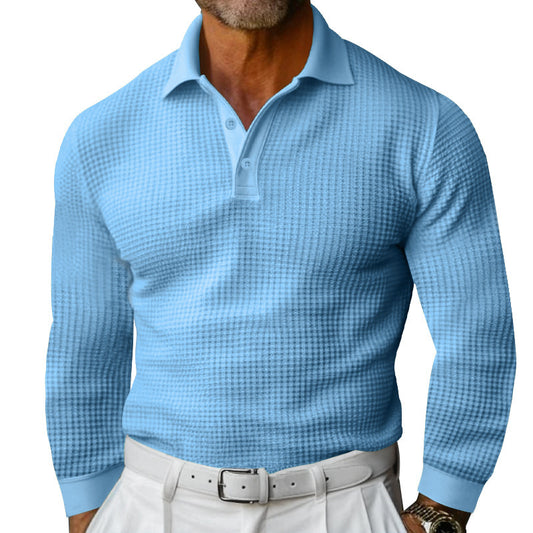 Summer Men's Lapel Polo Shirt