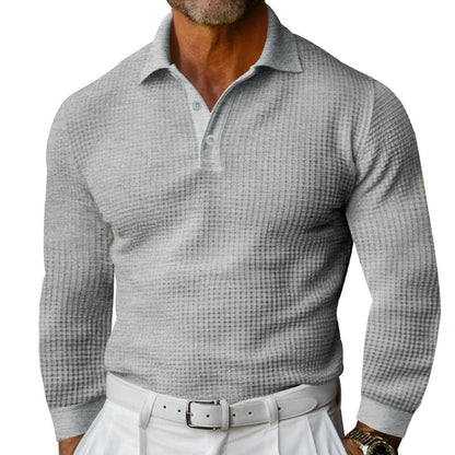 Summer Men's Lapel Polo Shirt